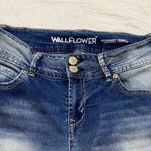 Wallflower High Rise Women's Jeans in Blue